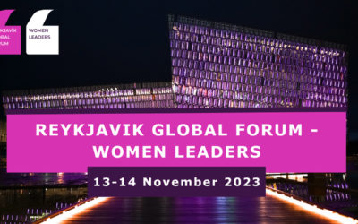 13-14 NOV 2023 – Reykjavik Global Forum | Women Political Leaders