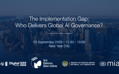 23 SEP 2026 – New York, USA | The Implementation Gap: Who Delivers Global AI Governance?