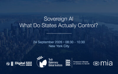 24 SEP 2026 – New York, USA | Sovereign AI: What Do States Actually Control?